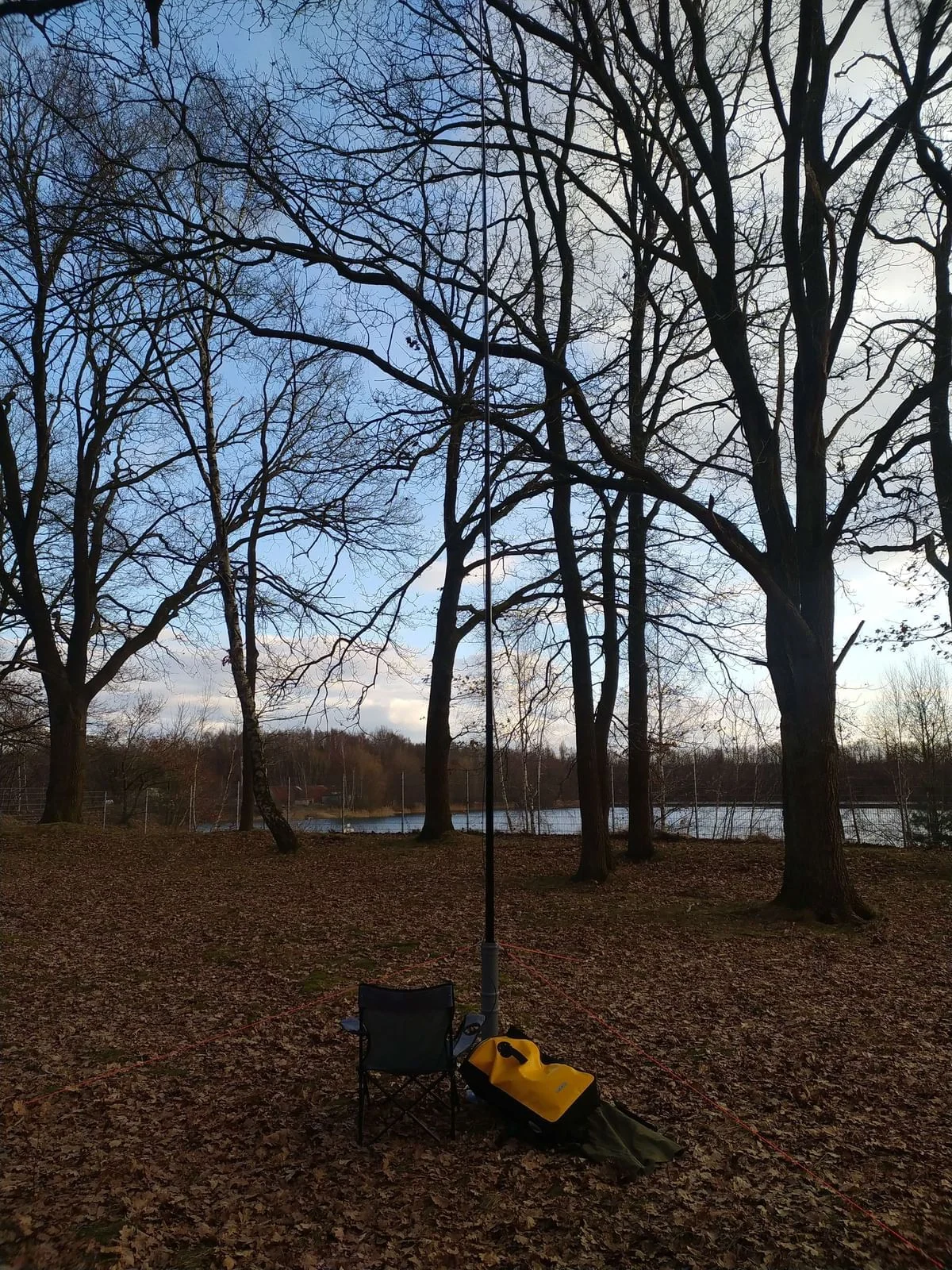 CB-Draussenfunk am Wilstedter See, Kreis Segeberg im südlichen Schleswig Holstein.