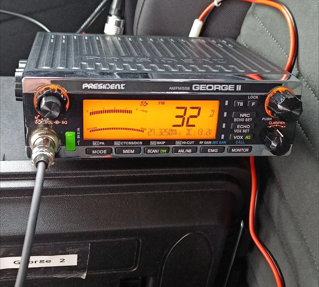 President George 2, aktuell das wohl beste (legale) CB Funkgerät