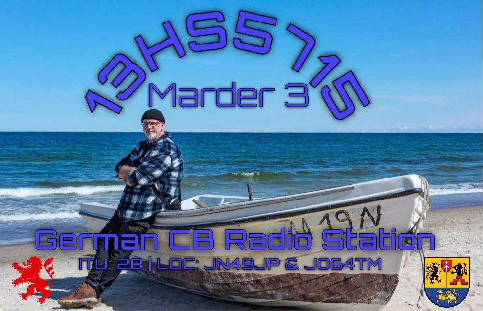 QSL Karte 73/55 de Op. Thomas - QTH Fürth Odw.