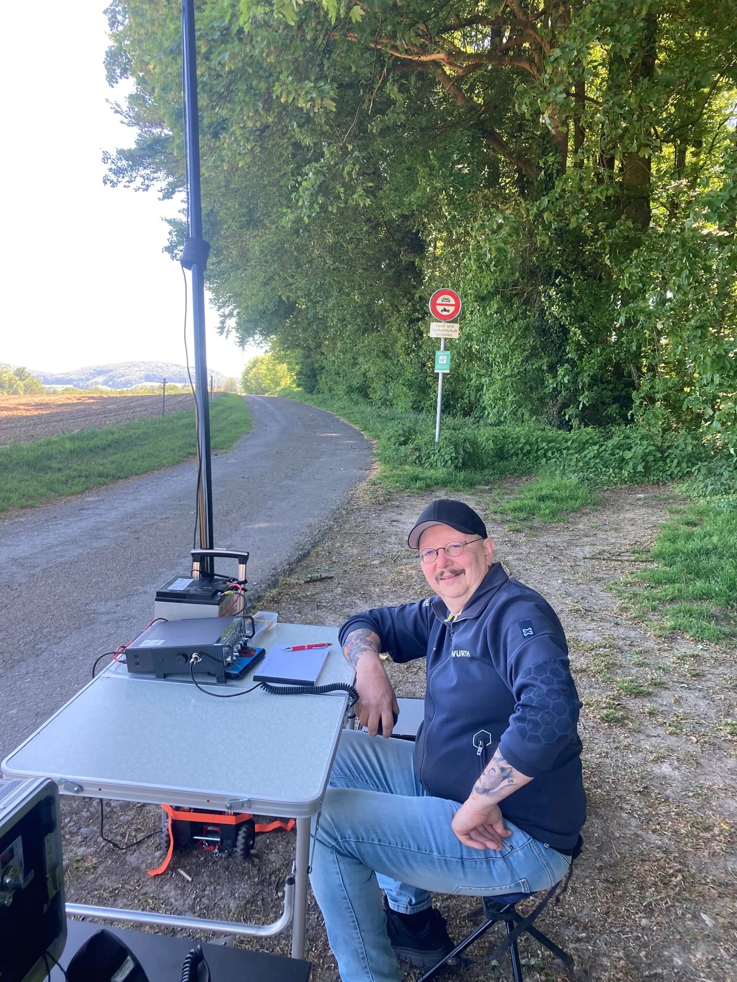 QRV Oberhalb von Giebenach