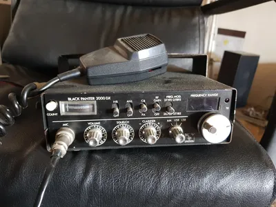 Archiv: Black Panther 2000 DX, damals das geilste SSB CB Funkgerät, mit VFO!