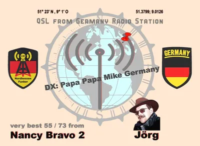 Meine QSL-Karte
