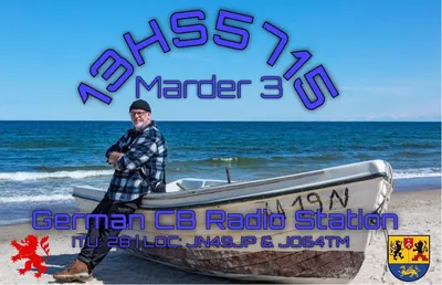 QSL Karte 73/55 de Op. Thomas - QTH Fürth Odw.